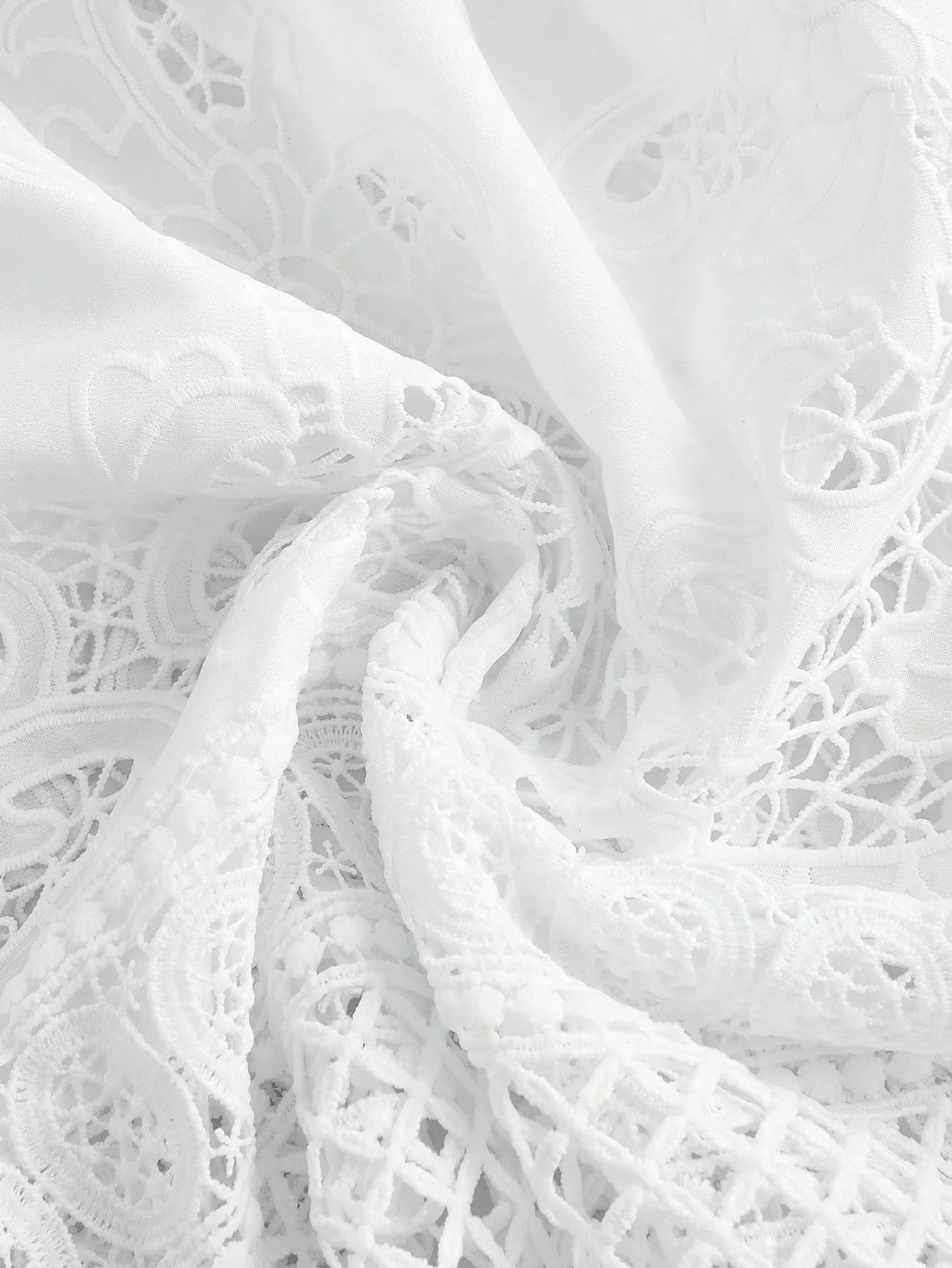 Luxury Lace Trim Side Split Dress Spring Outfits For Women