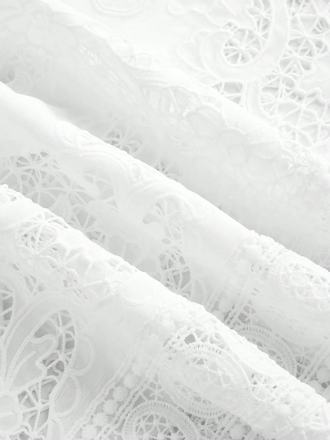 Luxury Lace Trim Side Split Dress Spring Outfits For Women