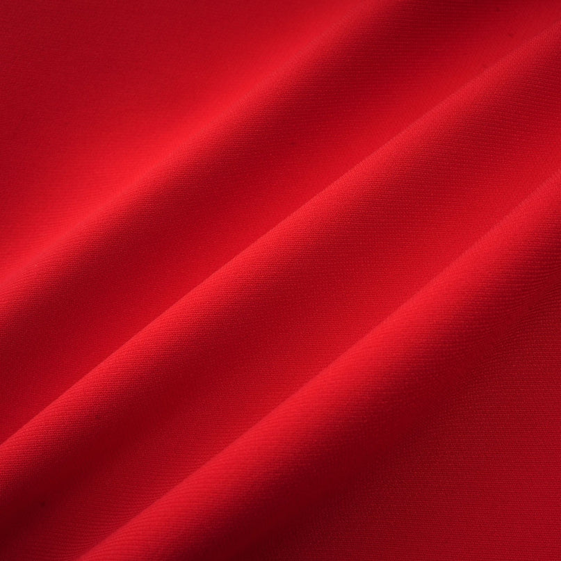 Mackenzie Red Floral Appliqué Mini Dress