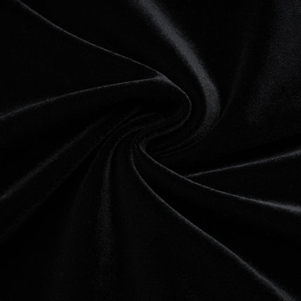 Madisyn Black Crystal Embellished U-Neckline Midi Dress 100% Polyester Spaghetti Straps Size M Model 5'10 Zip Fastening