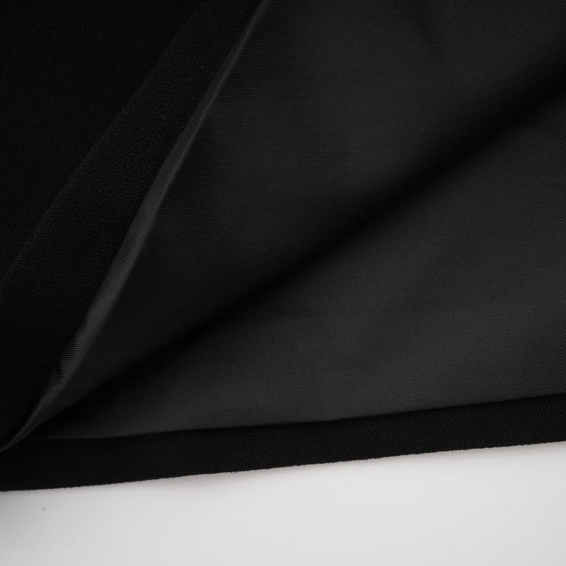 Maëlys black crystalembellished midi dress