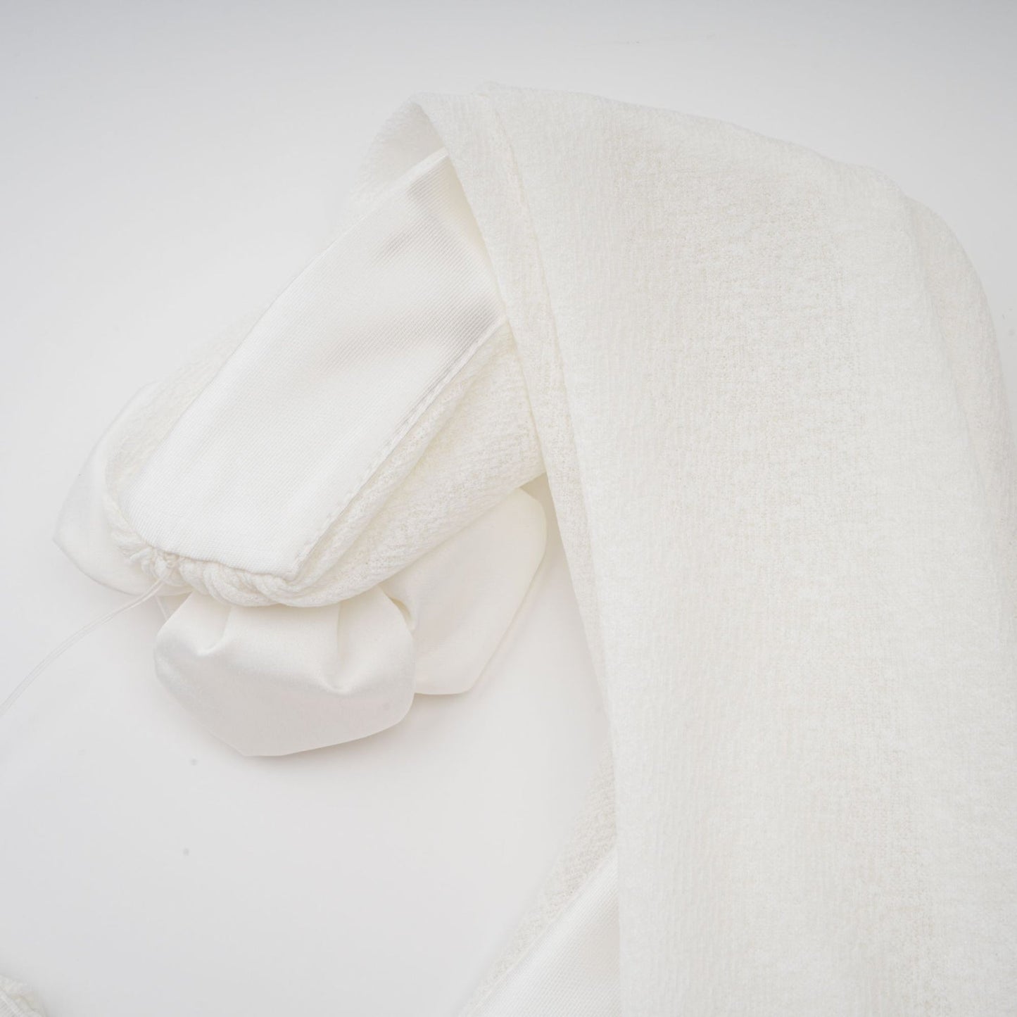 Maeva white halterneck floralappliqué top