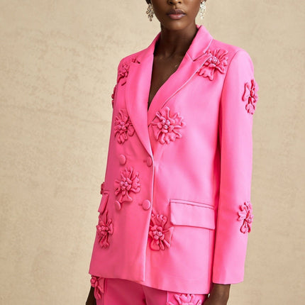 Maeve Pink Jacket and Trousers Matching Set