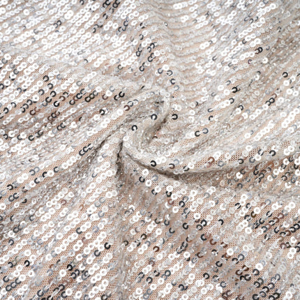 Maisie Silver Sequin Maxi Dress