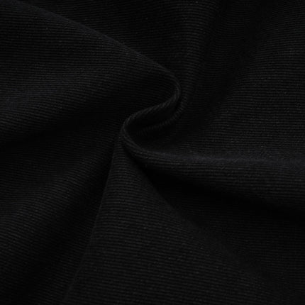 Malaya Black Jeans Buttoned Wide Leg