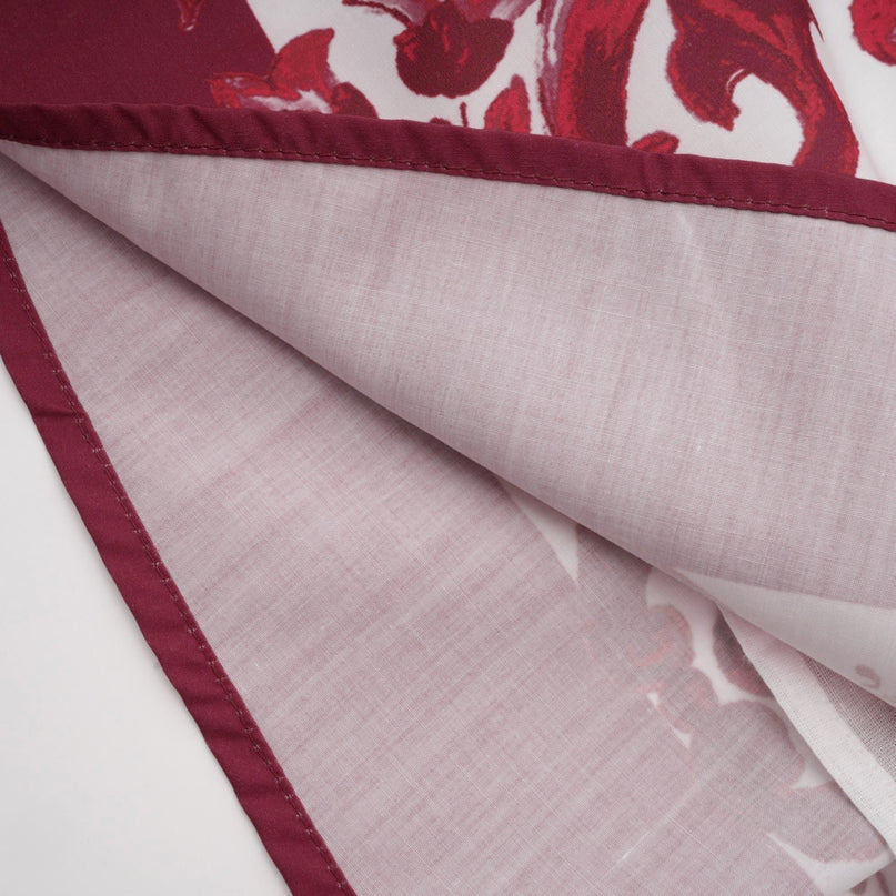 Malia Mini Dress Graphic Print Flare White & Red