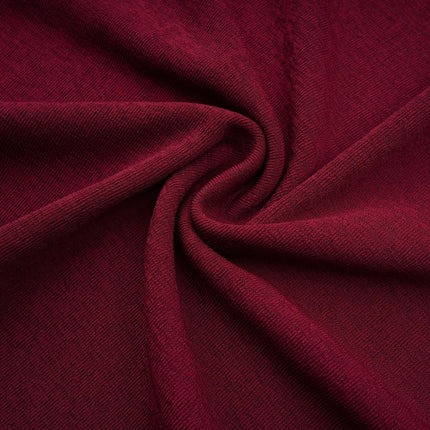 Maria Wine Red Midi Dress with Flap Design and Ruched Detailing