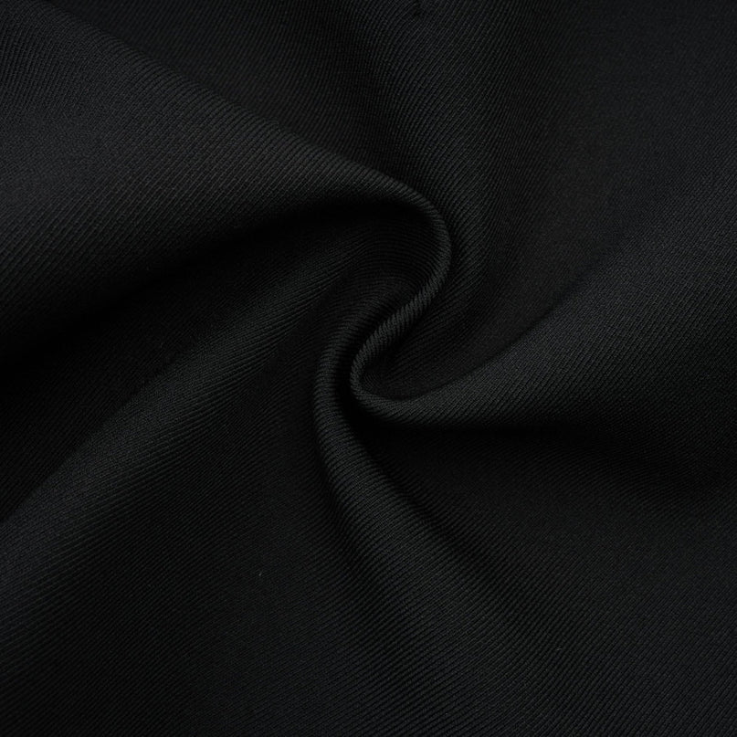 Mariangela Oversize Bow Tie Black Blazer