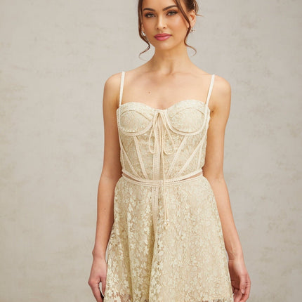 Marianna Light Green Floral Midi Dress