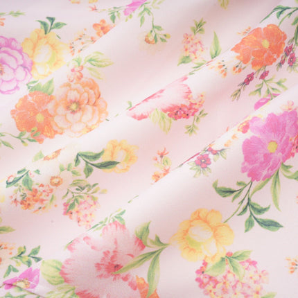 Marta Pink Floral Corset Mini Dress