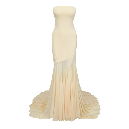 Matilde Yellow Maxi Dress in Radiant Yellow