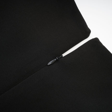 Médée black cutout dress