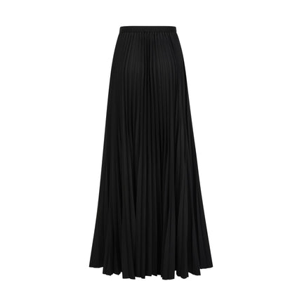Melanie Black and Gold Gilded Cape Top and Skirt Set