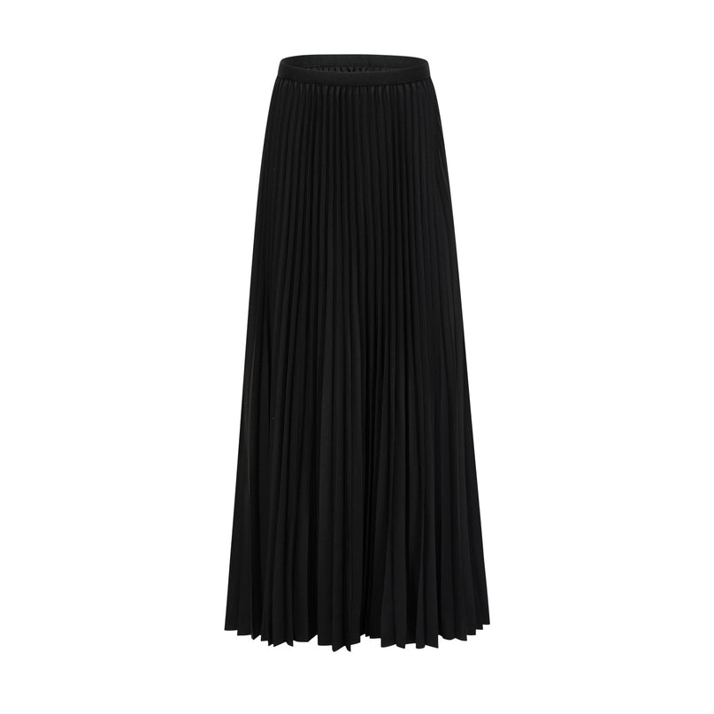 Melanie Black and Gold Gilded Cape Top and Skirt Set