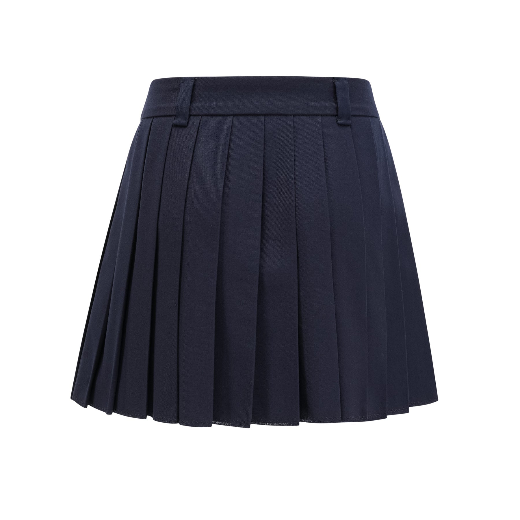 Mélisande embroidered aline pleated skirt