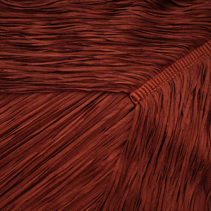 Mélisande Red Halterneck Fringed Maxi Gown
