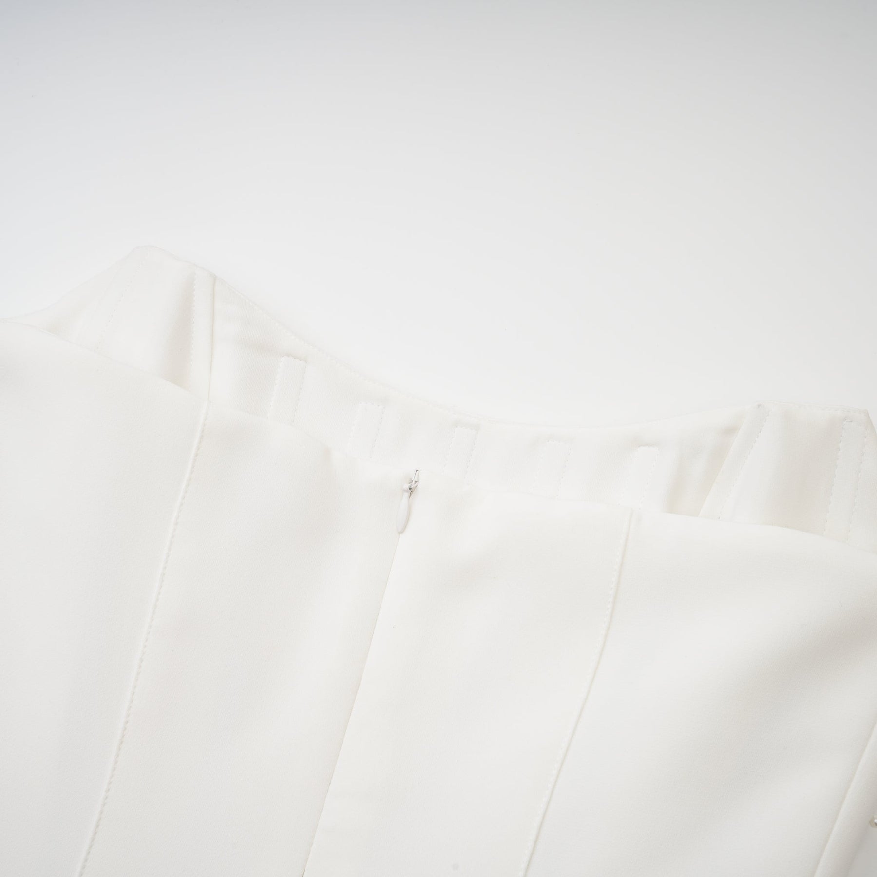 Melisande white embellished midi dress