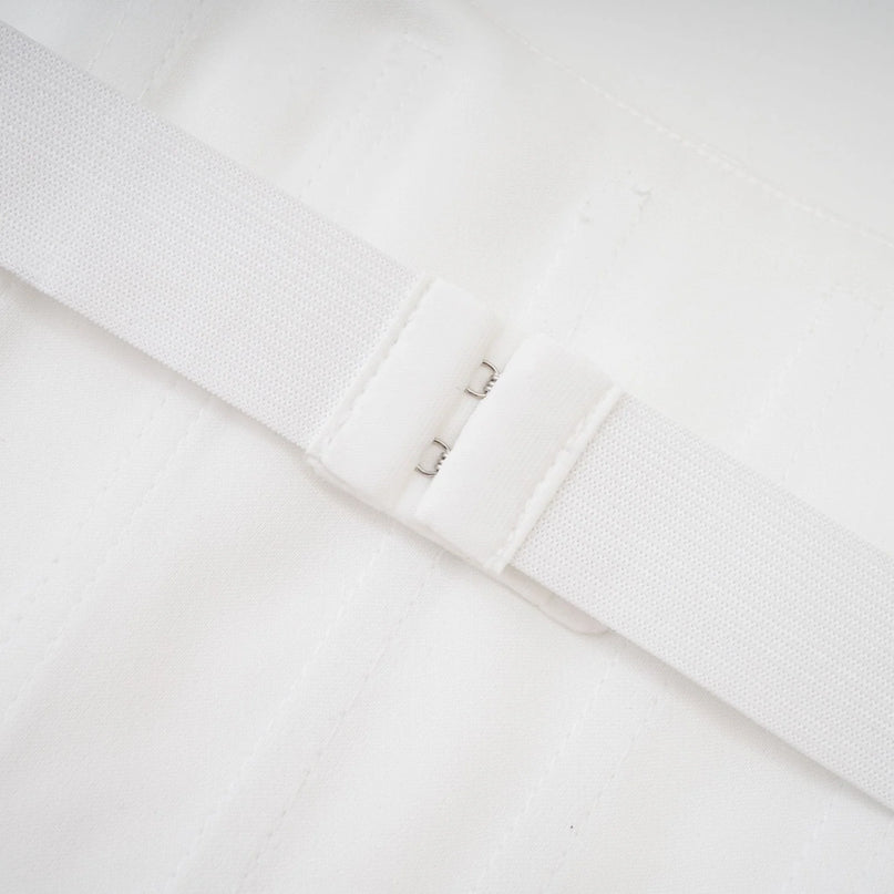 Melisande white embellished mini dress