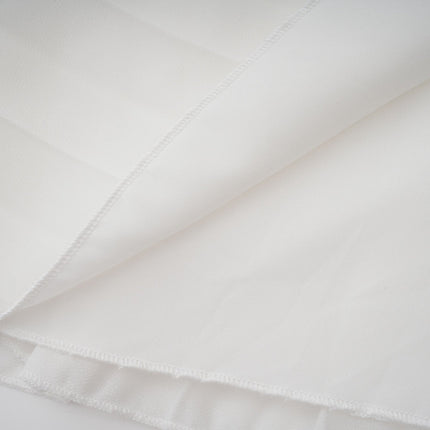Millie White Halterneck Midi Dress with Ruffled Trim and Front Slit