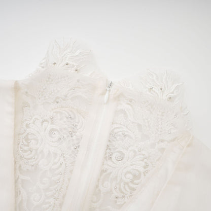 Mirage lacedetail embellished dress