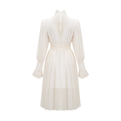 Mirage lacedetail embellished dress