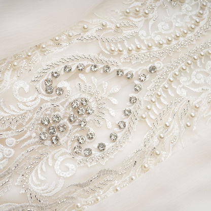 Mirage lacedetail embellished dress