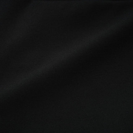 Miranda Black Belted Shorts with Gold-Tone Hardware Terylene Fiber