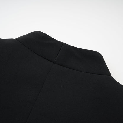 Mireille black panelled jacket