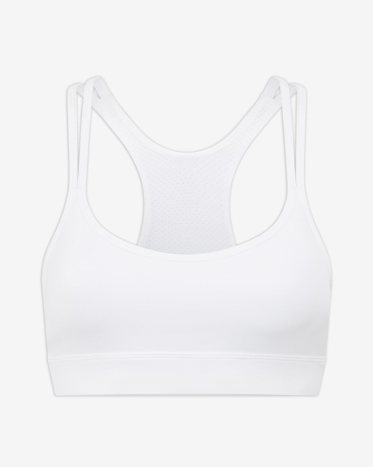 Moisture - wicking activewear power crop top - White