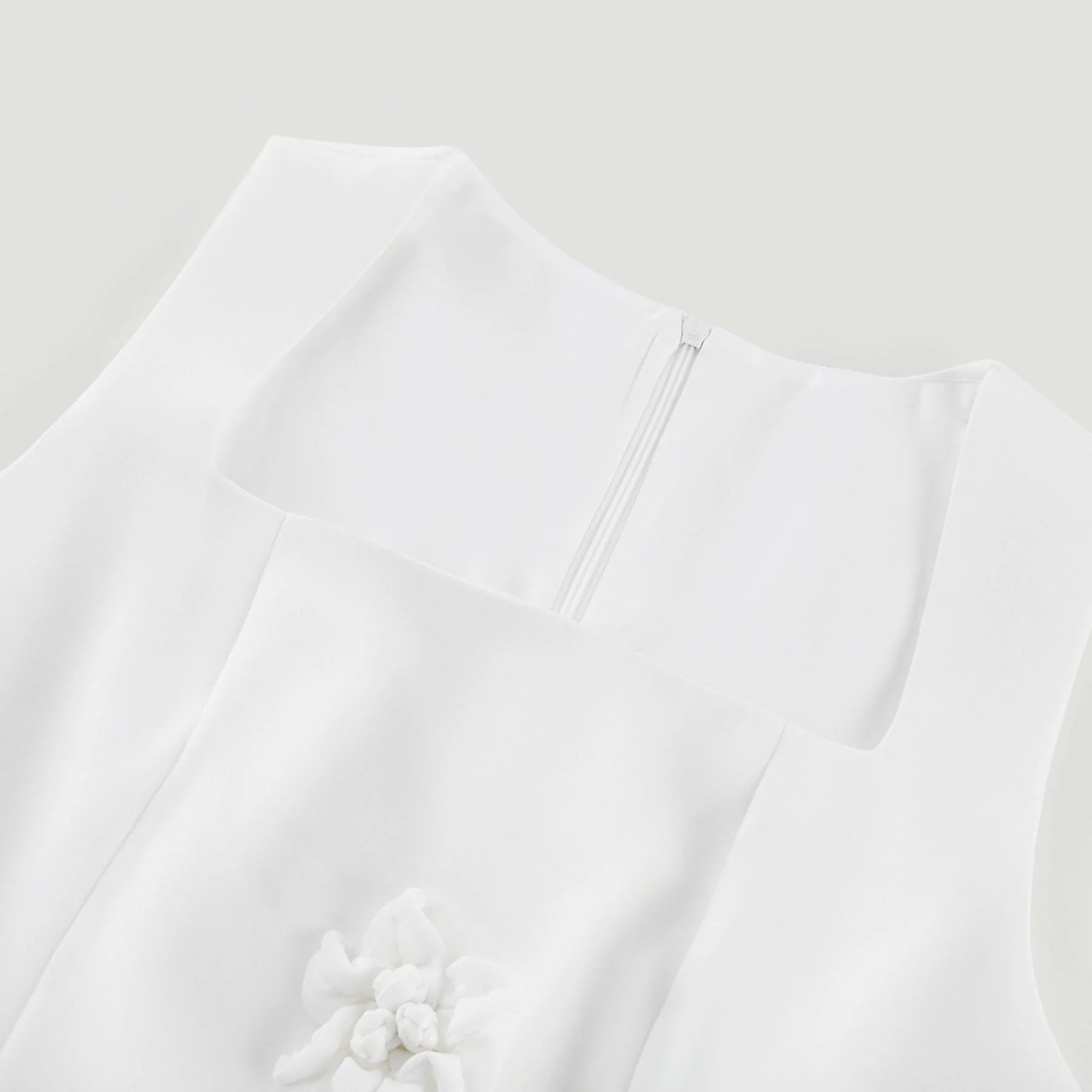 Moren fauxflower mini dress
