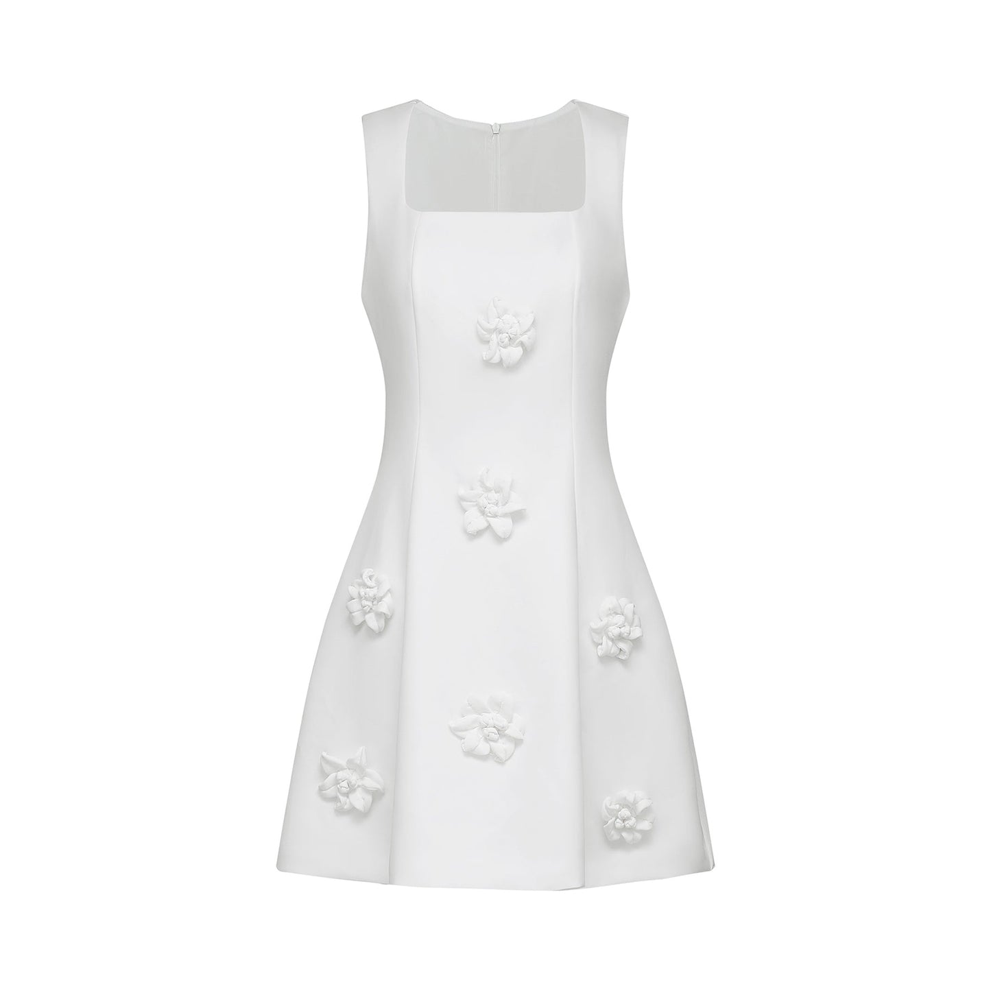 Moren fauxflower mini dress