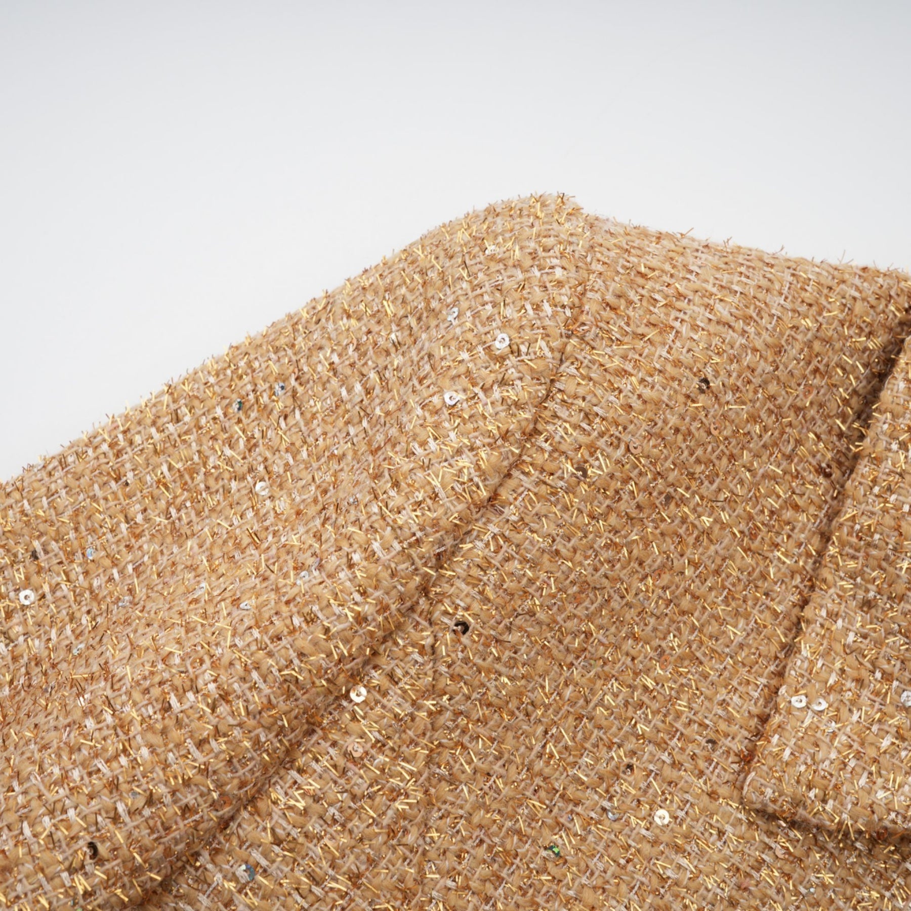 Morgane tweed longsleeve mini dress
