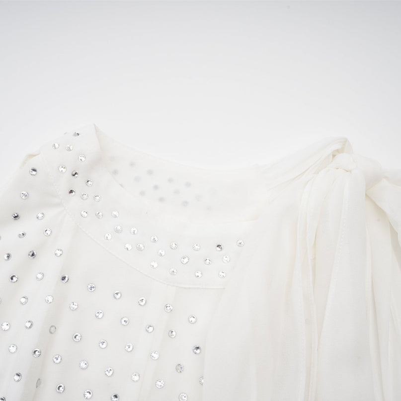 Nalita crystalembellished midi dress