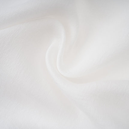 Natalia Mini Dress in White Shirred Flounce Sleeveless Thigh-Length Elegant Dress