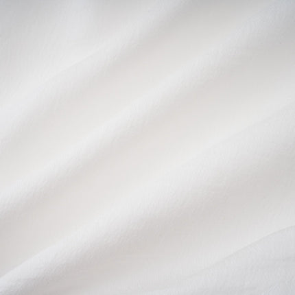 Natalia Mini Dress in White Shirred Flounce Sleeveless Thigh-Length Asymmetrical Flounce Hem