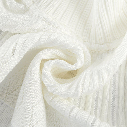 Noémie Sleeveless White Mini Dress