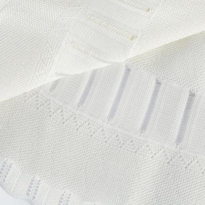 Noémie white cutout pleated mini dress