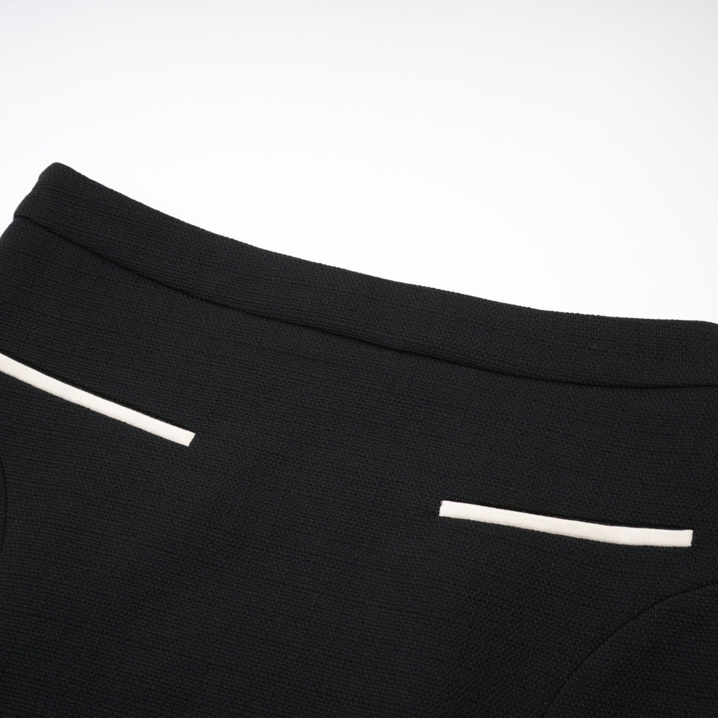 Odile black jacket  skirt matching set