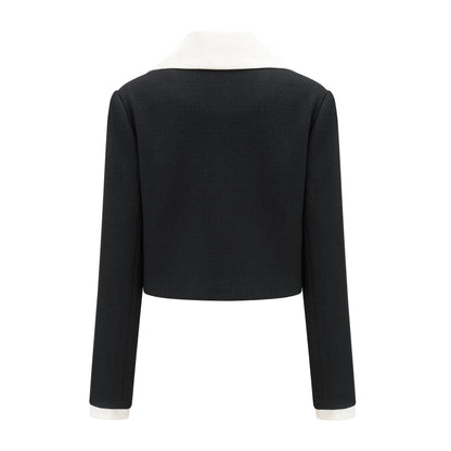Odile black jacket  skirt matching set