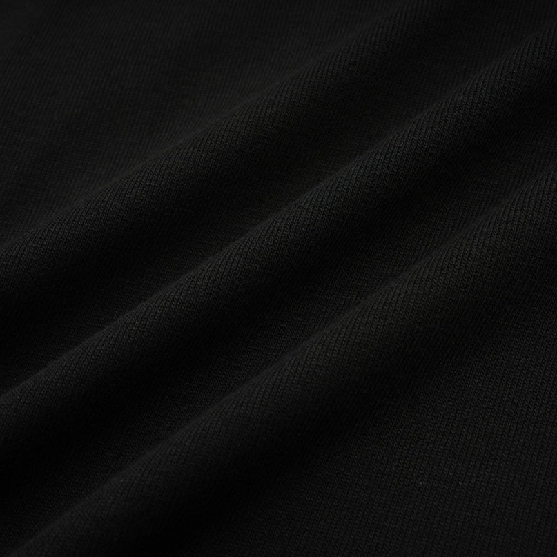 Ofelia Black Halterneck Jersey Top with Metal Buckle Detailing and Ruched Design