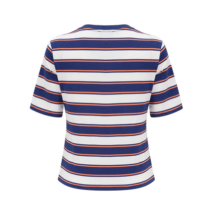 Paloma White Stripe Print Tshirt