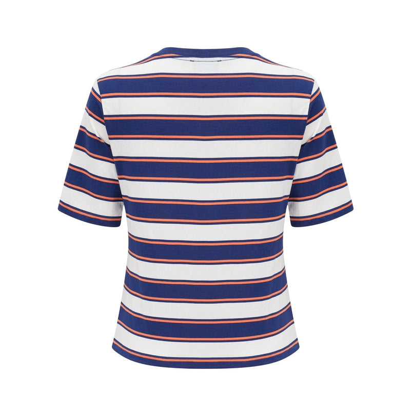Paloma White Stripe Print Tshirt
