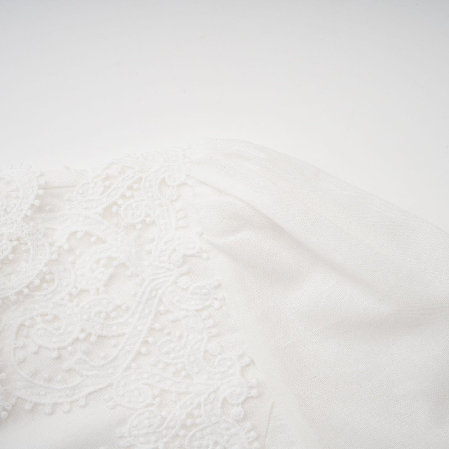 Patricia white florallace midi dress