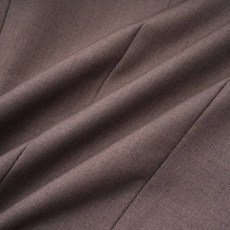 Patrizia Grey Blazer with Tie-Up Design and Inset Pockets in Cotton Polyester Blend