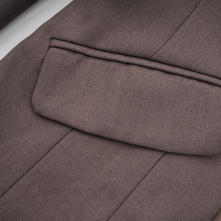 Patrizia Grey Blazer with Tie-Up Design and Inset Pockets