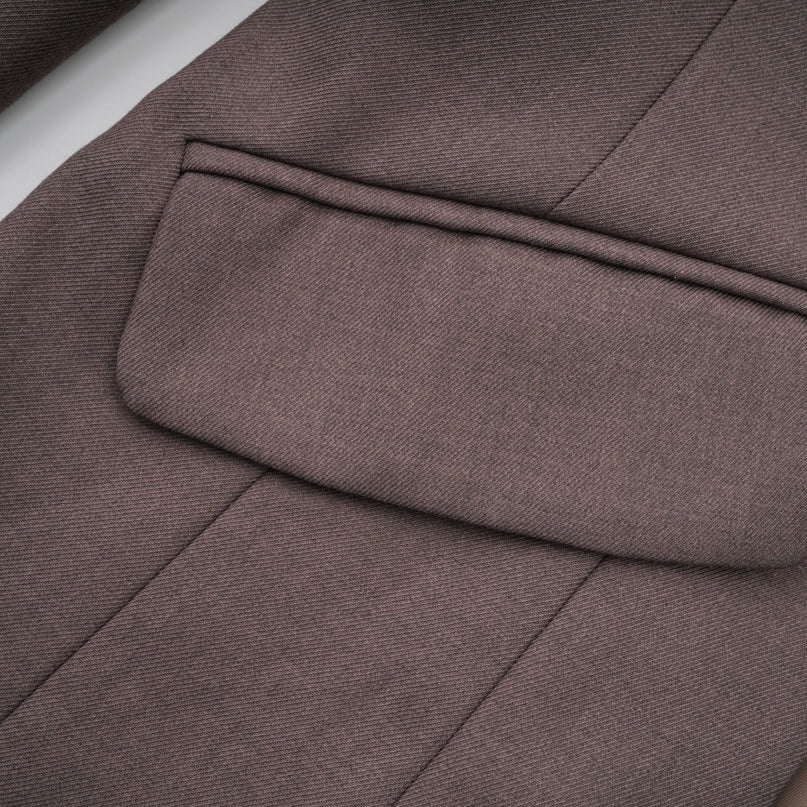 Patrizia Grey Blazer with Tie-Up Design and Inset Pockets