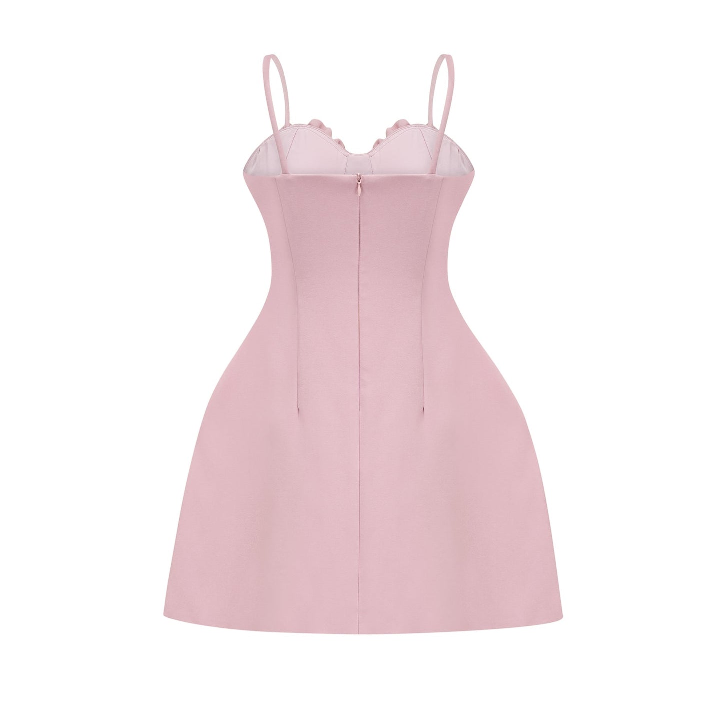 Pauline fauxflower mini dress