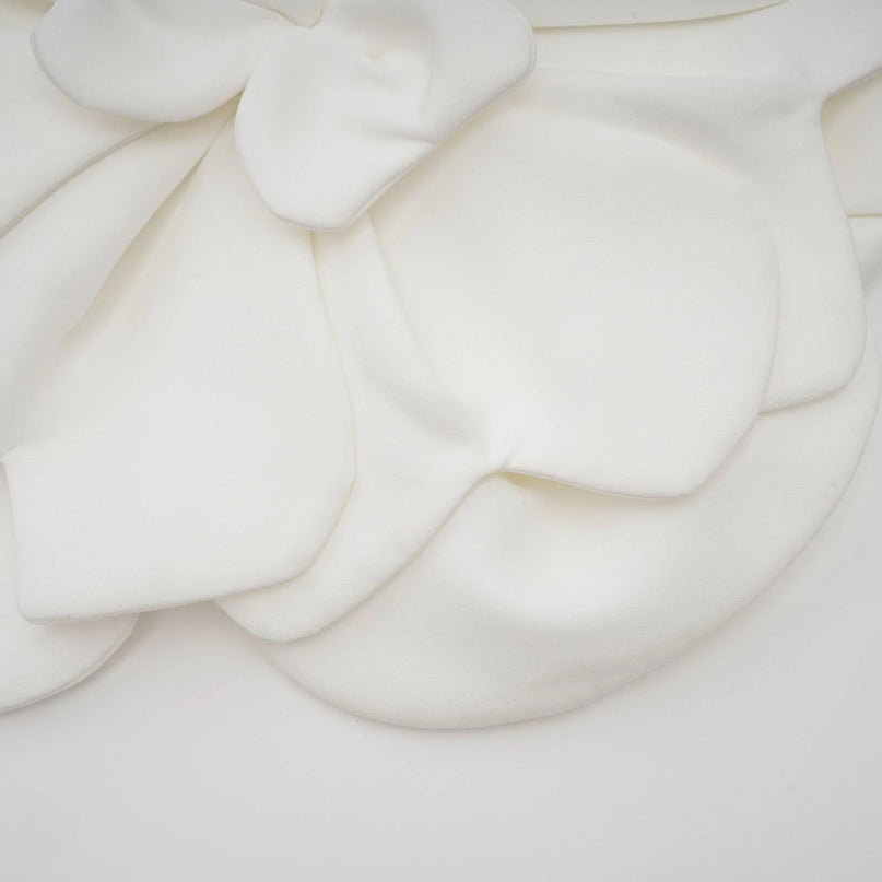 Pénélope white floral offshoulder top