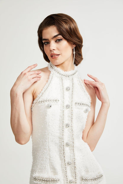 Philomène halter neck dress