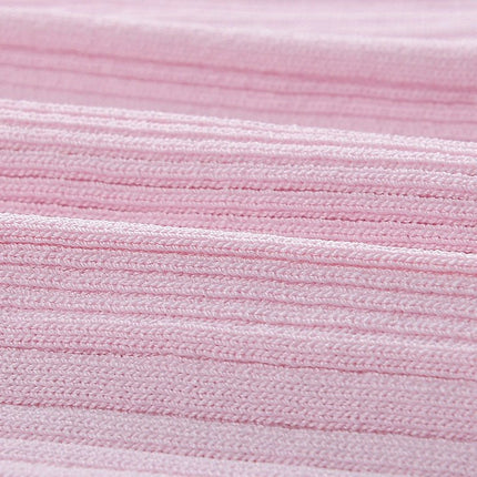 Pink A-line Polo Dress with Button Detail and Front Pockets